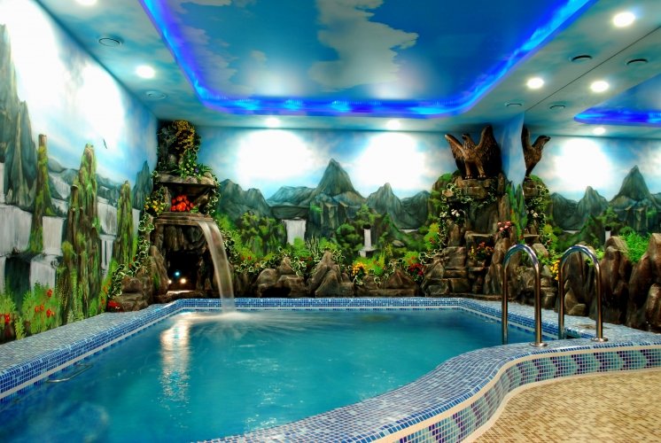 Бассейн в сауне "Риф"